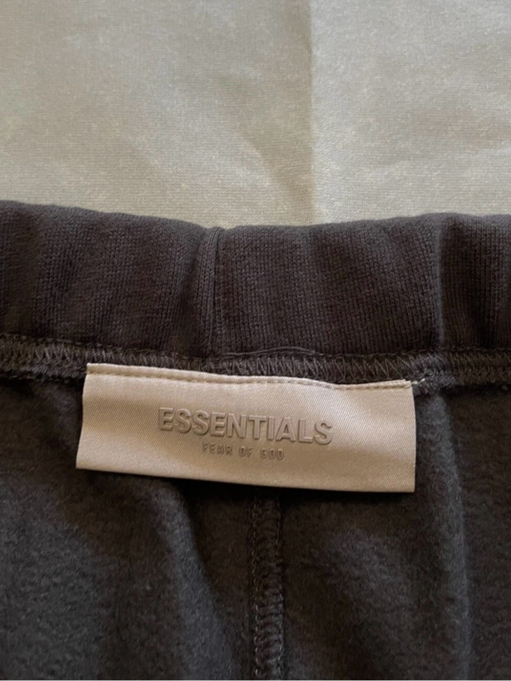 NEW Essentials Fear Of God 1977 Iron Uncuffed Sweatpants - Size XXS - Picture 6 of 6
